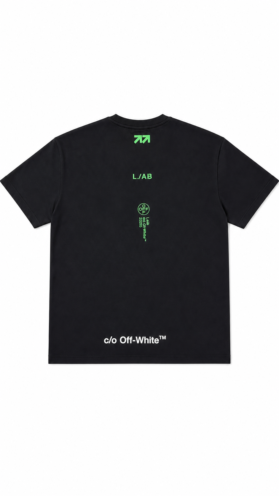 OFF WHITE L/AB BLACK