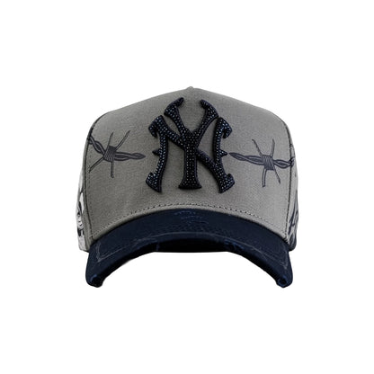 NY BONES RUNNER GRAY X ROYAL