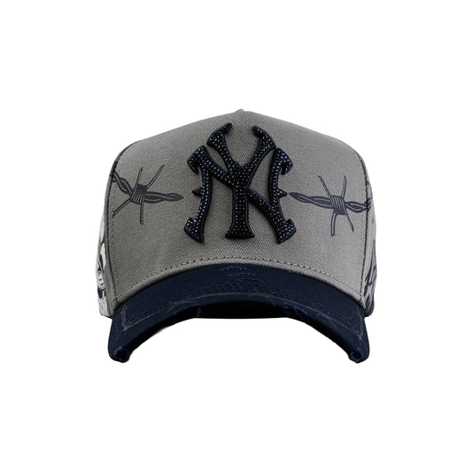 NY BONES RUNNER GRAY X ROYAL