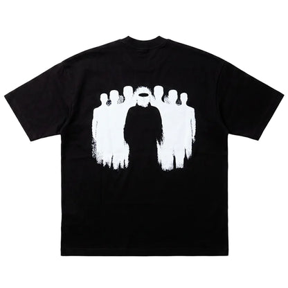 NBH X GUIGACLUB BLACK TEE