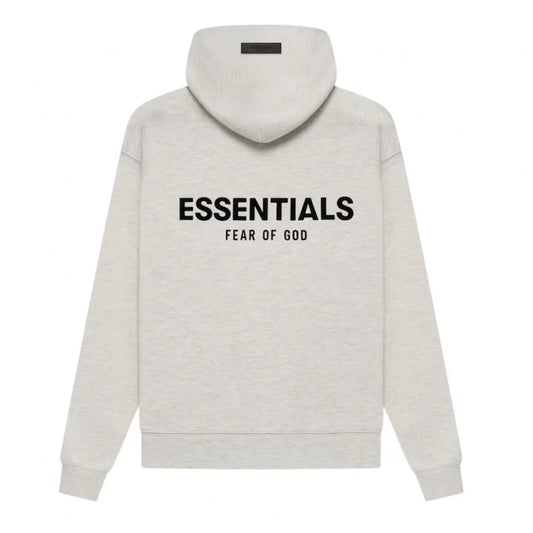 Hoodie essential light oatmeal