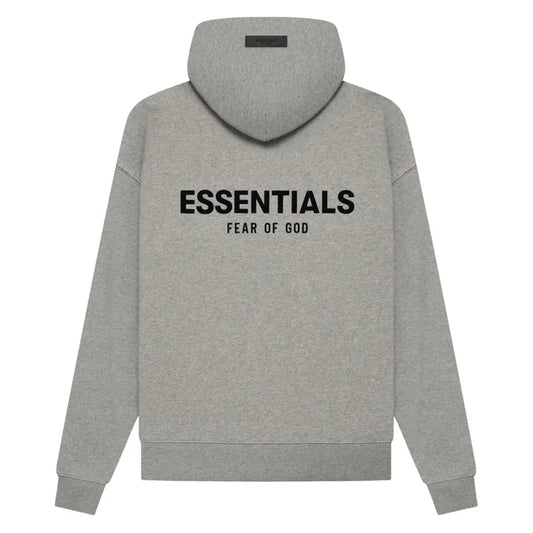 ESSENTIALS HOODIE DARK OATMEAL