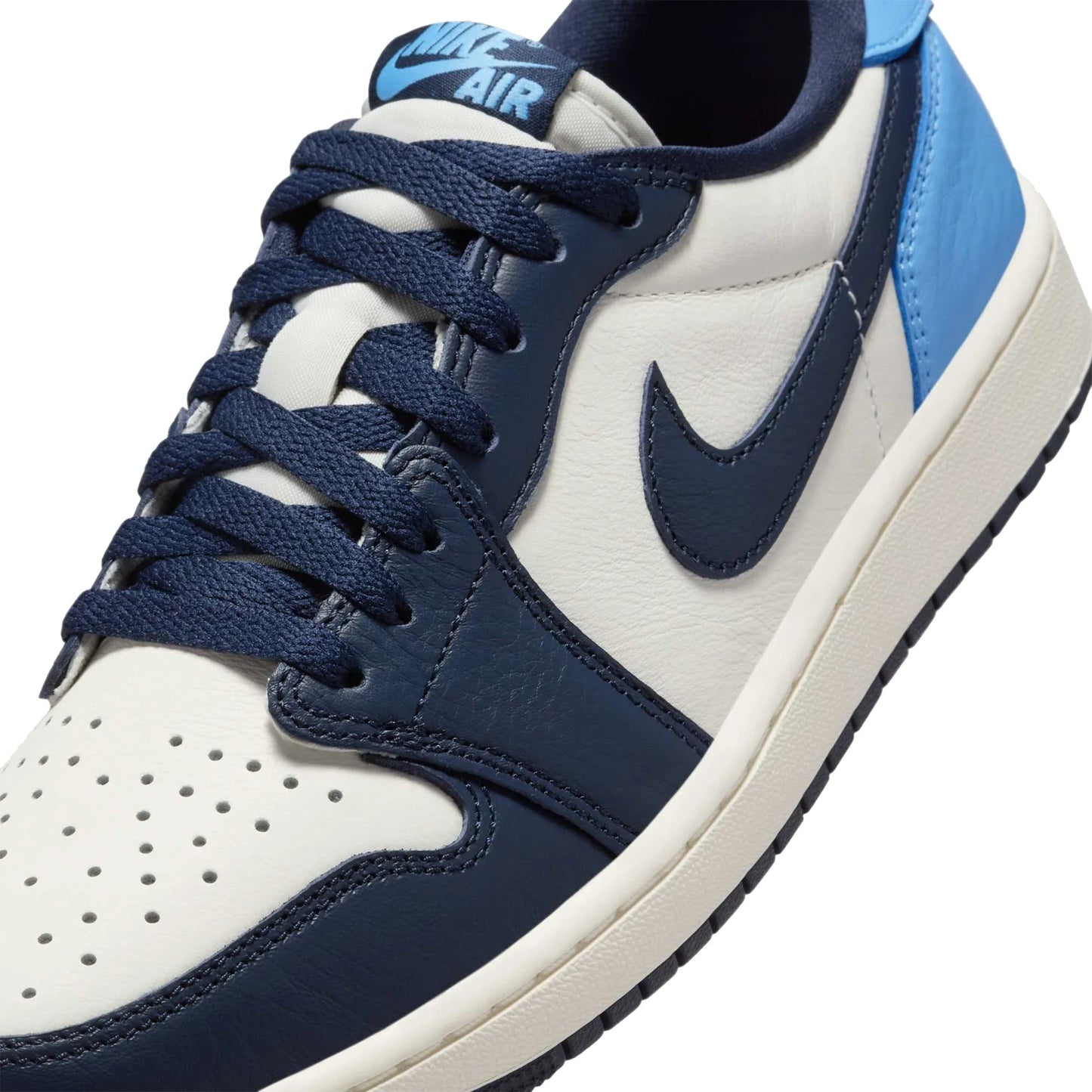 Jordan 1 low og obsidian