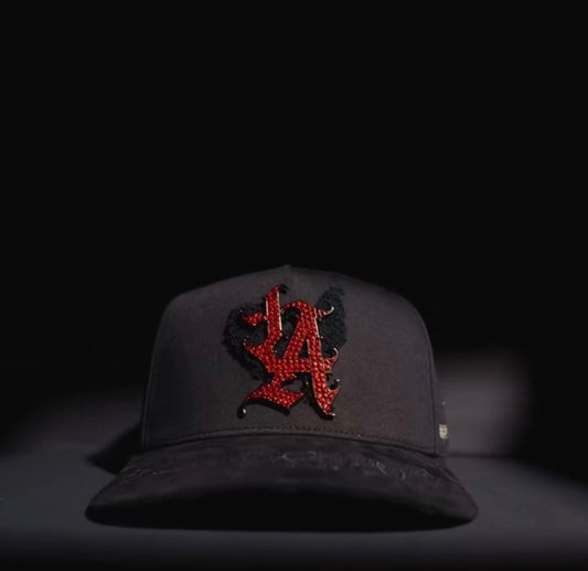 LA GALLOS RED RHINSTONES