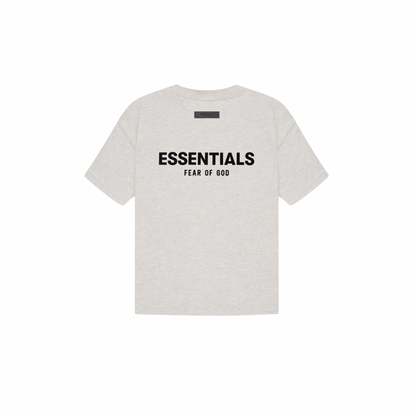 Light Oatmeal essentials tee