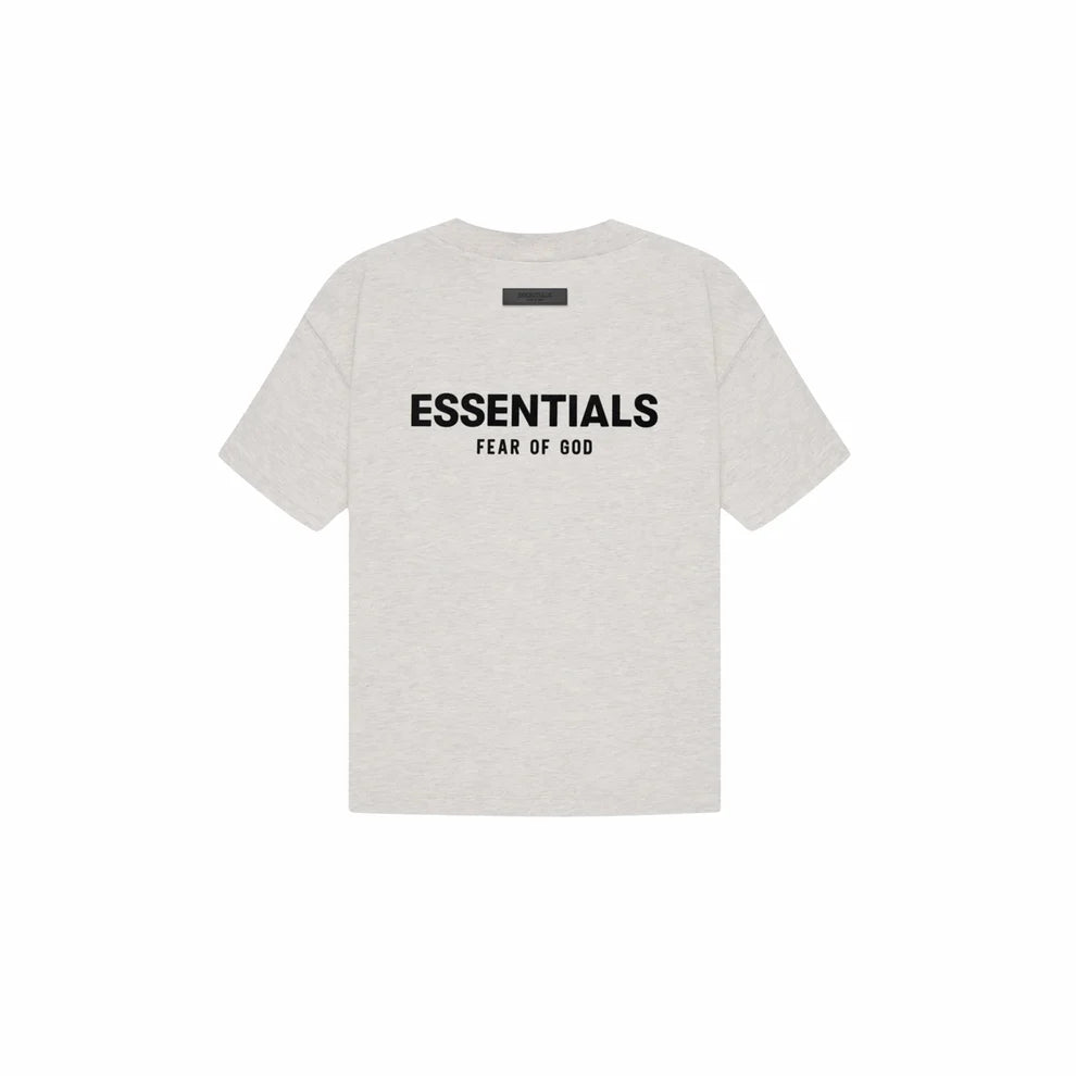Light Oatmeal essentials tee