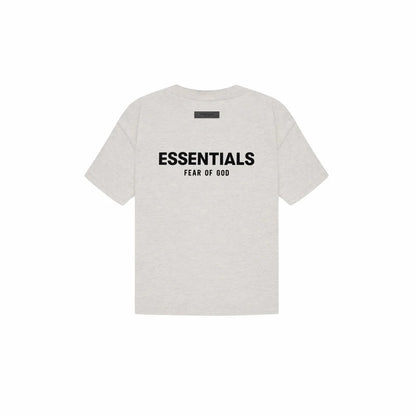 Light Oatmeal essentials tee