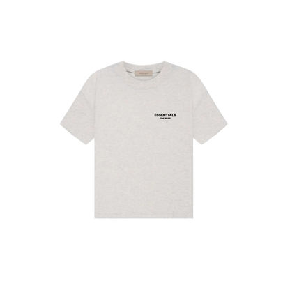Light Oatmeal essentials tee