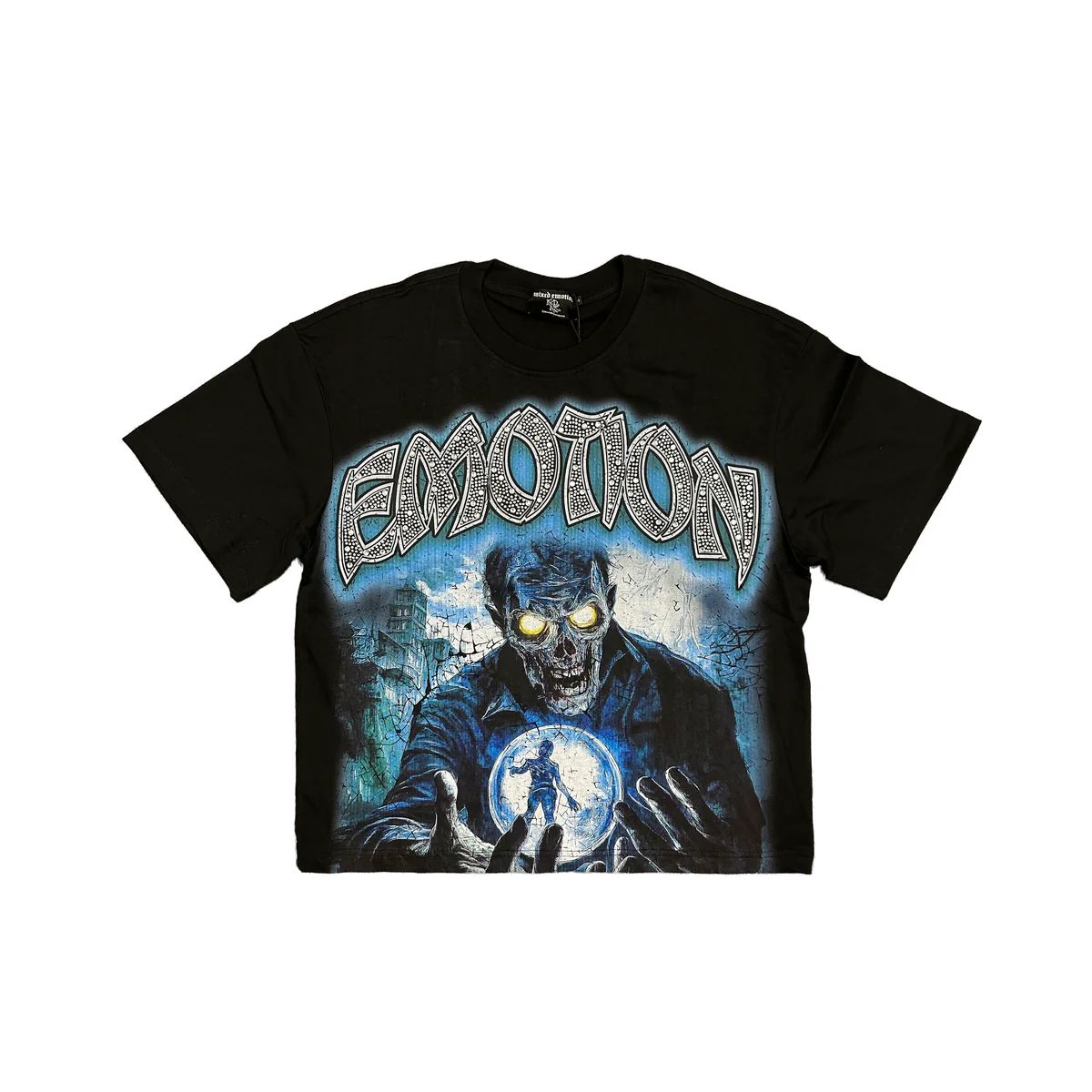 MIXED EMOTION BLACK TEE