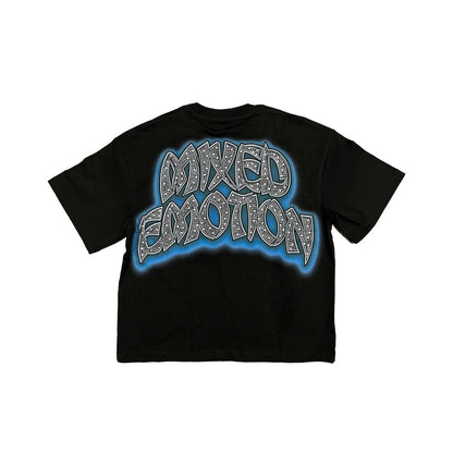 MIXED EMOTION BLACK TEE