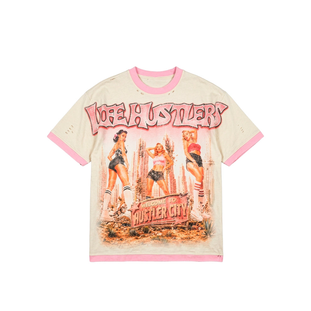 LH 'HUSTLER CITY Pink
