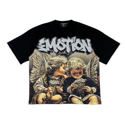 mixed emotion “Angel Whispers” Tee