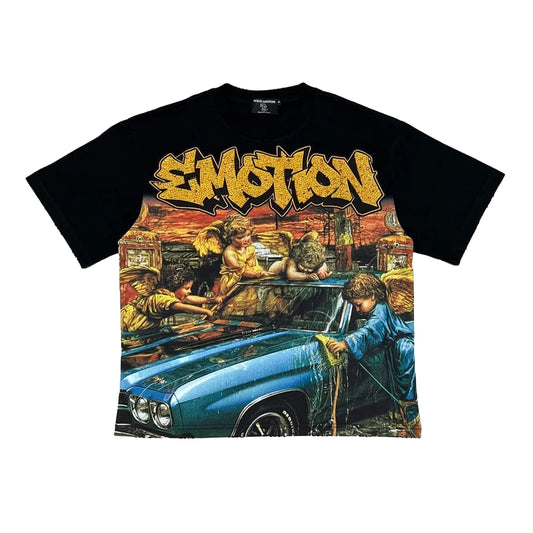 mixed emotion “Angel Wash” Tee