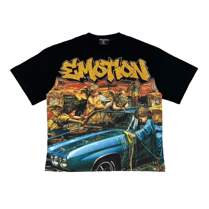 mixed emotion “Angel Wash” Tee