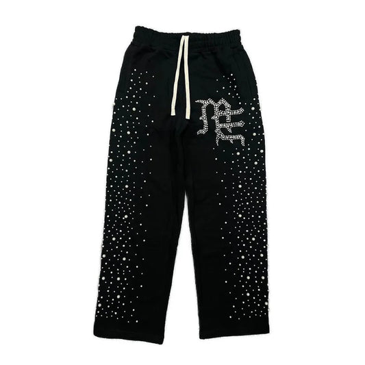 mixed emotion black pearl pant