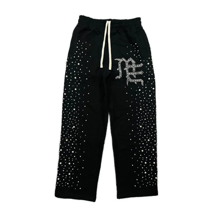 mixed emotion black pearl pant