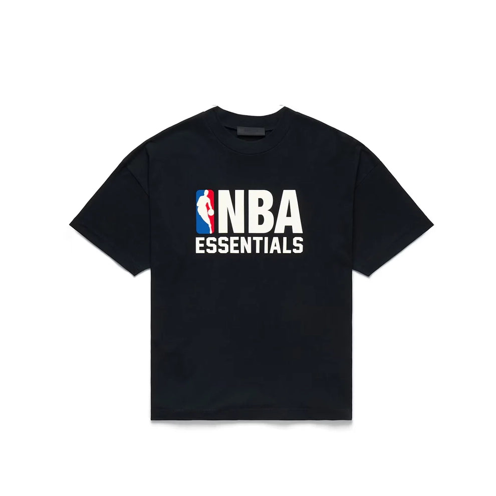 ESSENTIALS NBA BLACK TEE