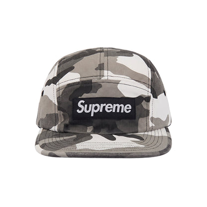 washed chino twill camp cap camo