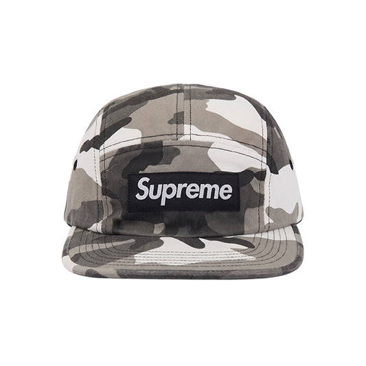 washed chino twill camp cap camo