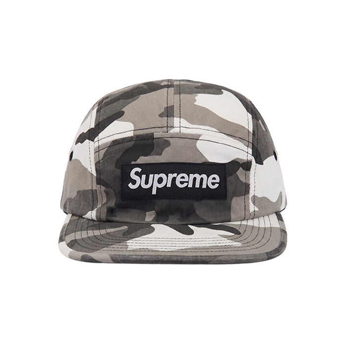 washed chino twill camp cap camo