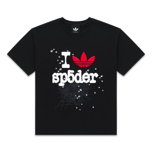 SPIDER X ADIDAS BLACK TEE