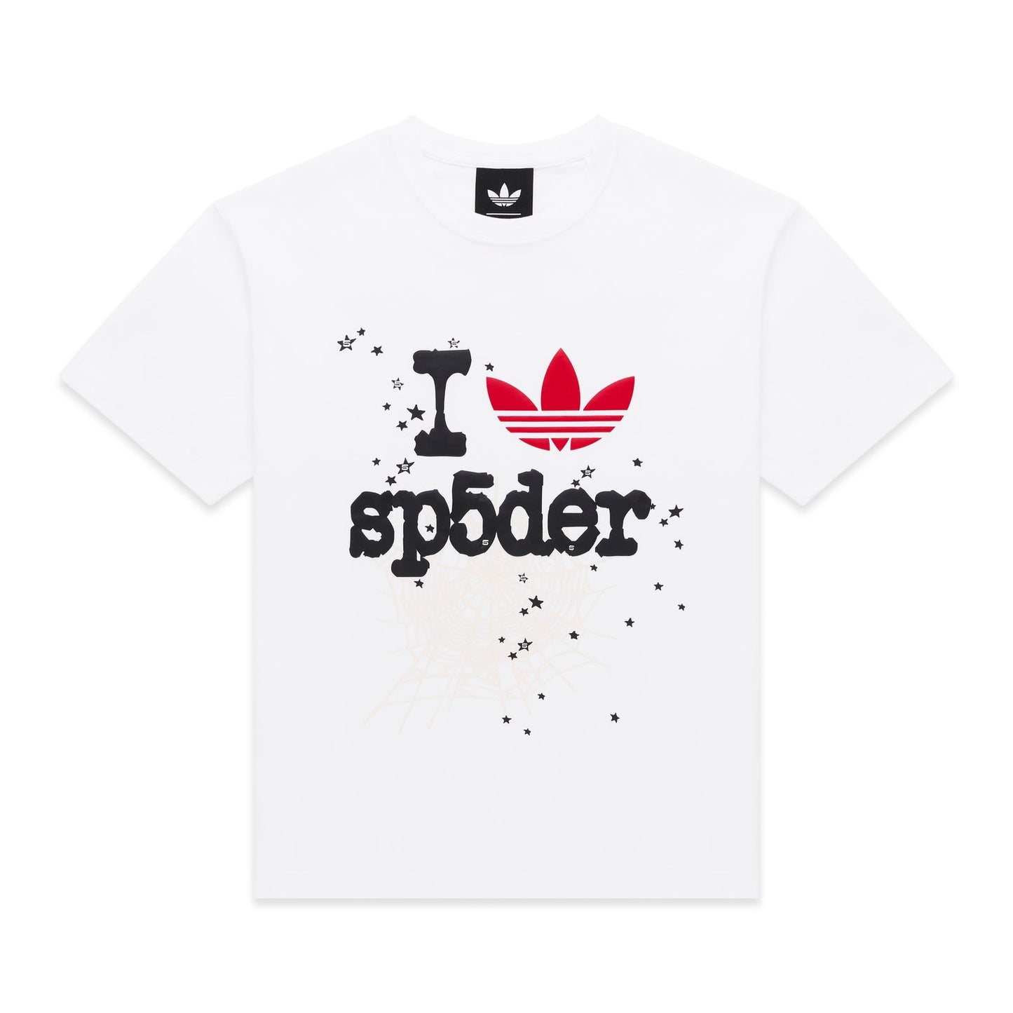 SPIDER X ADIDAS WHITE TEE