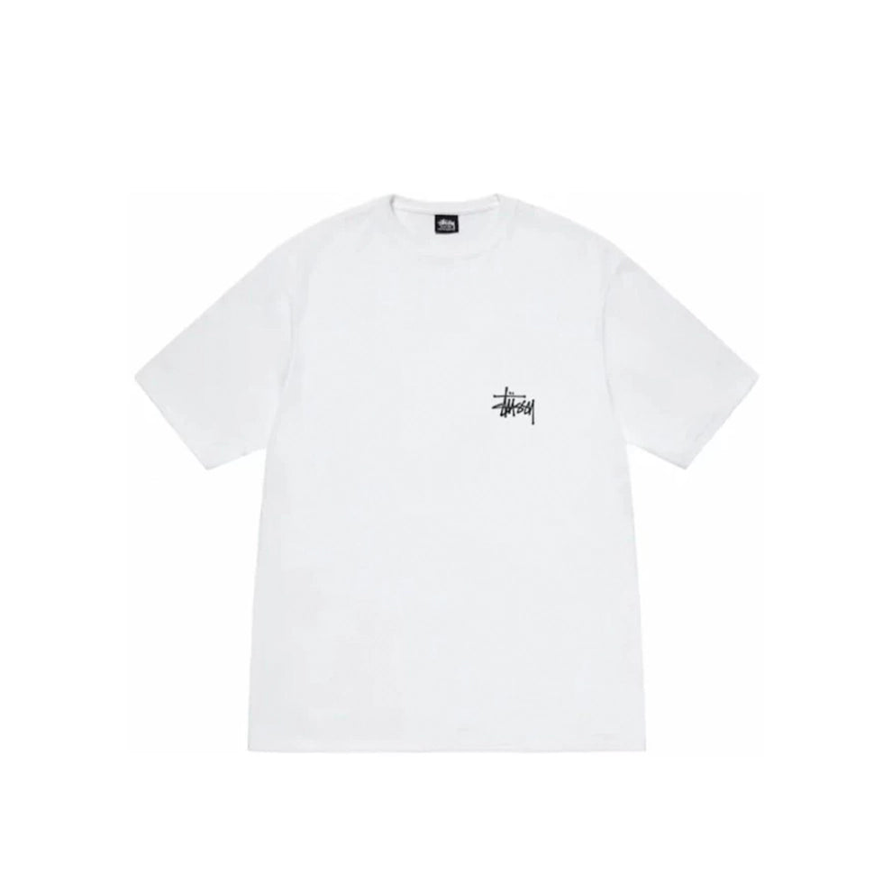 STUSSY BASIC TEE WHITE