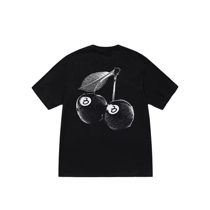STUSSY CHERRIES TEE BLACK