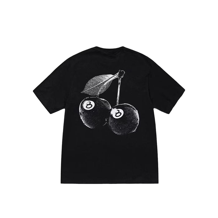 STUSSY CHERRIES TEE BLACK