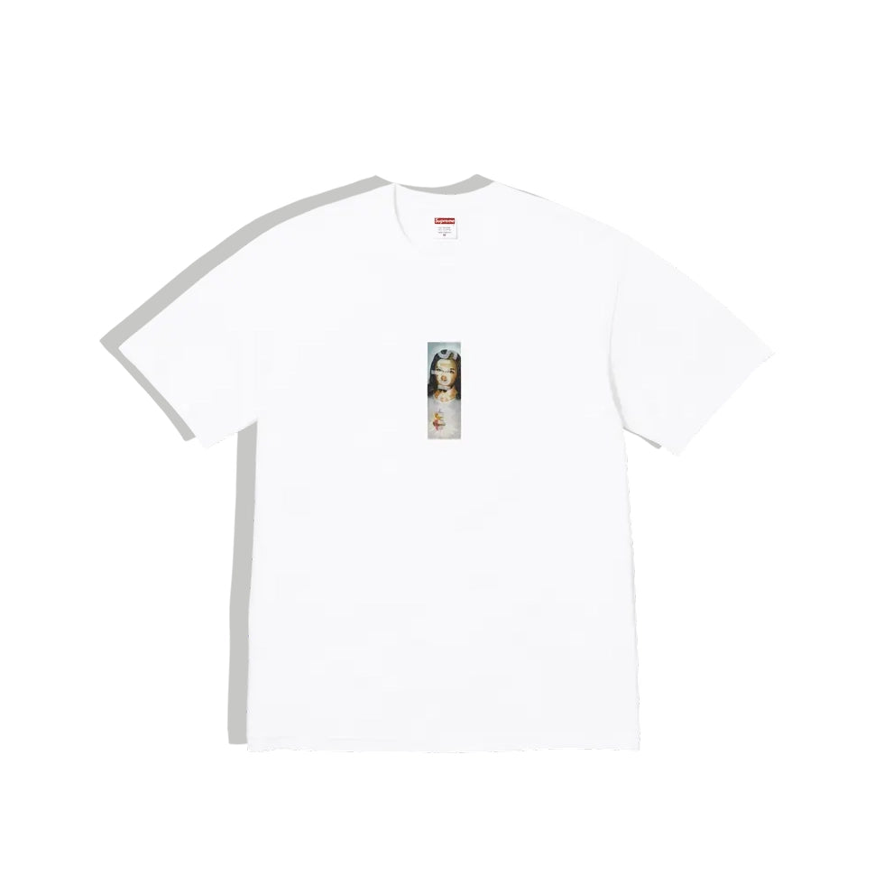 Prayer Card Box Logo Tee White