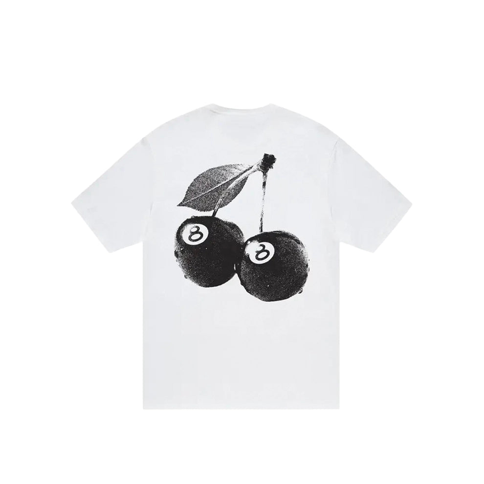 STUSSY CHERRIES TEE WHITE
