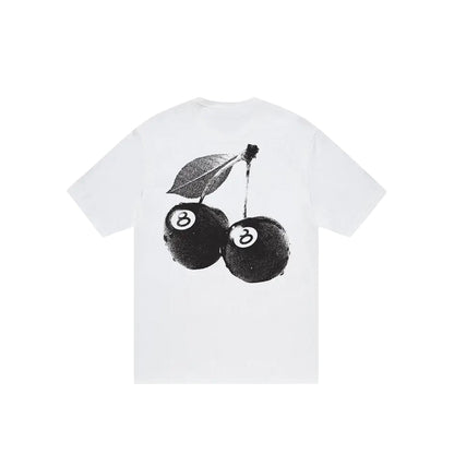 STUSSY CHERRIES TEE WHITE