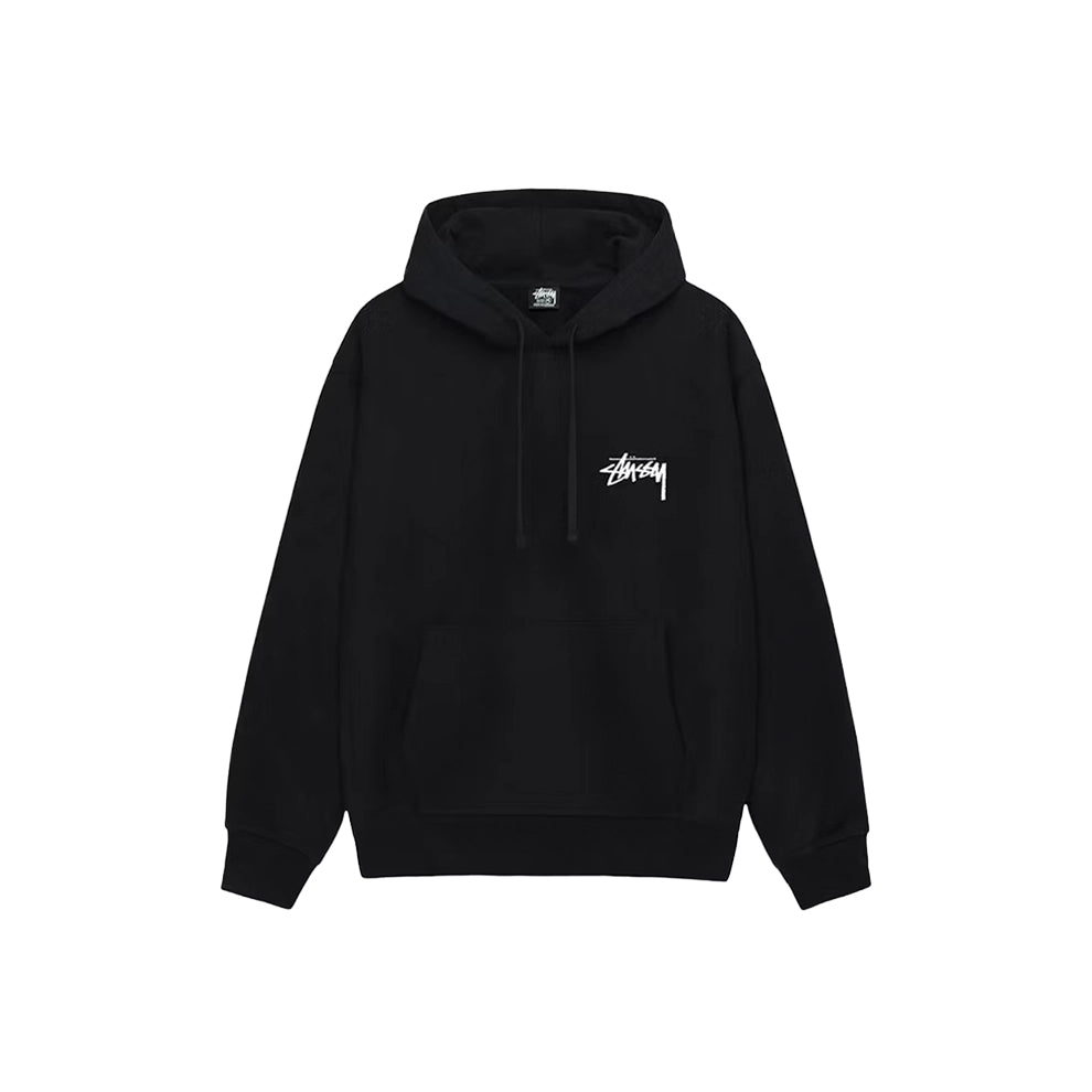 STUSSY CHERRIES HOODIE BLACK