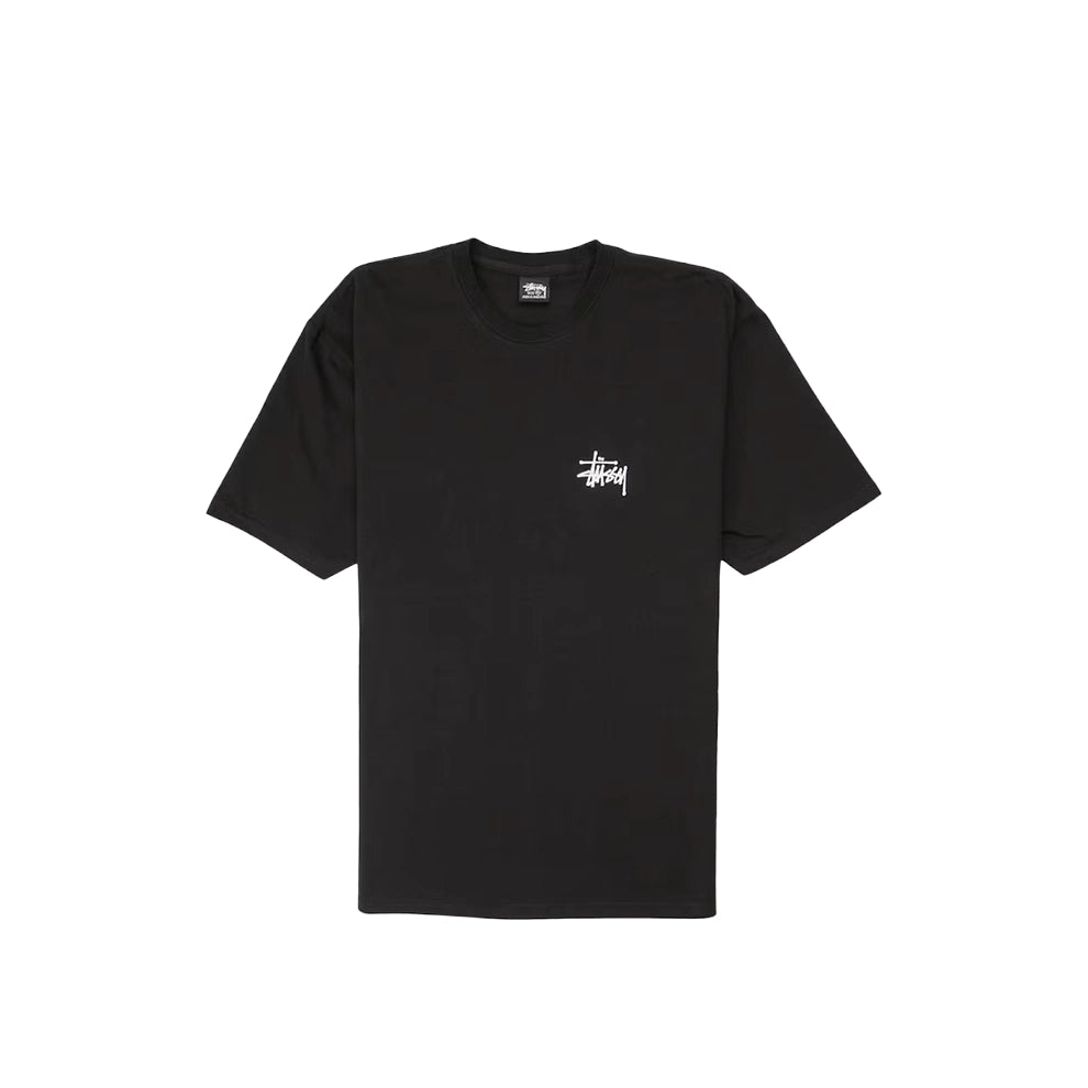 STUSSY BASIC TEE BLACK