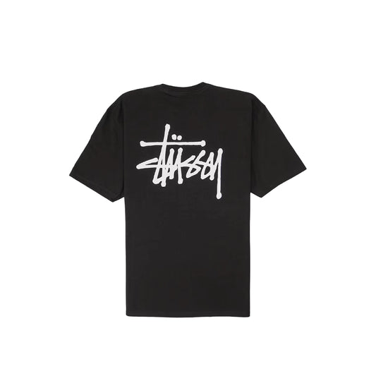 STUSSY BASIC TEE BLACK