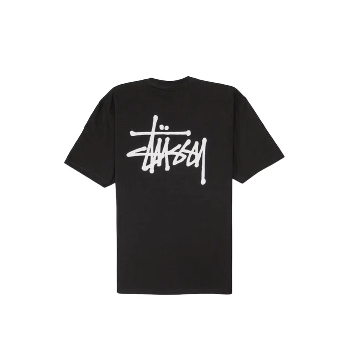 STUSSY BASIC TEE BLACK