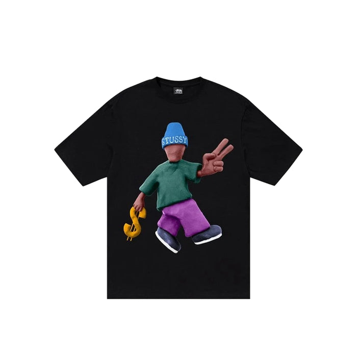 Stussy Peace & Prosperity Tee 'Black'