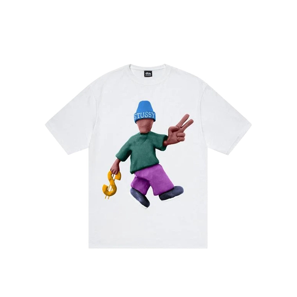 Stussy Peace & Prosperity Tee 'White'