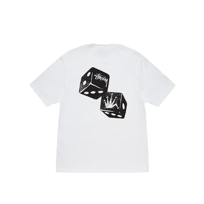 STUSSY SHAKERS TEE WHITE