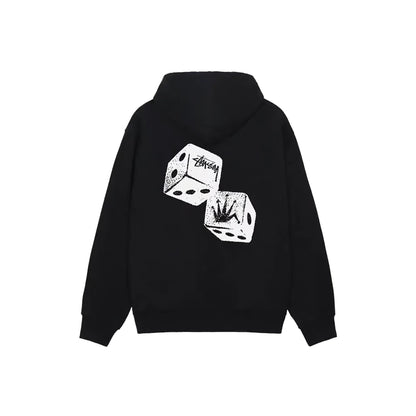 STUSSY SHAKERS HOODIE BLACK