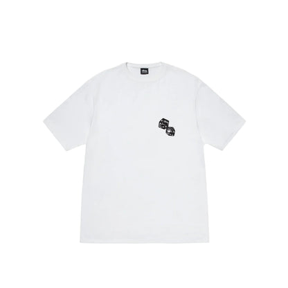 STUSSY SHAKERS TEE WHITE