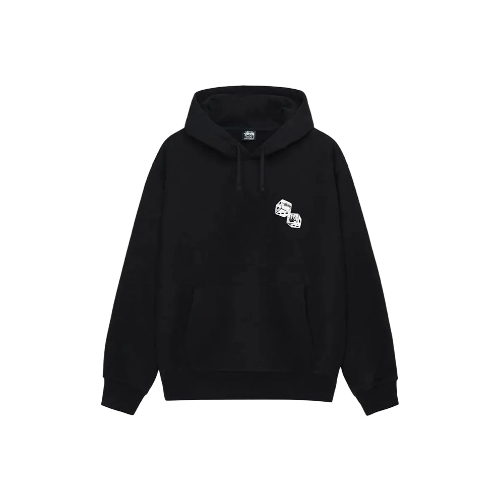 STUSSY SHAKERS HOODIE BLACK