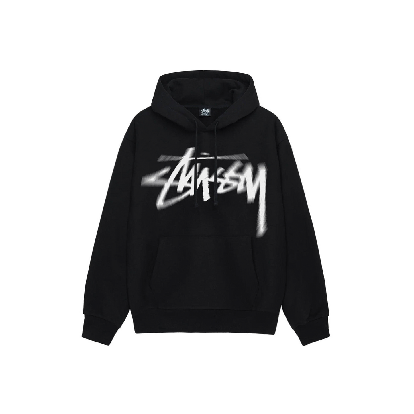 STUSSY DIZZY BLACK HOODIE