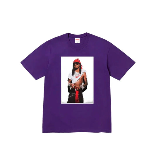 SUPREME PLAYBOI CARTI PURPLE TEE