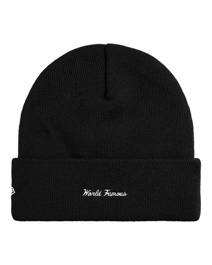 Supreme New Era Action Beanie Black