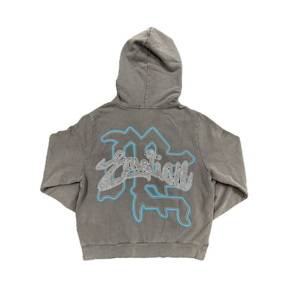 MIXED EMOTION BLUE ANGEL HOODIE
