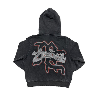 MIXED EMOTION BLACK ANGEL HOODIE