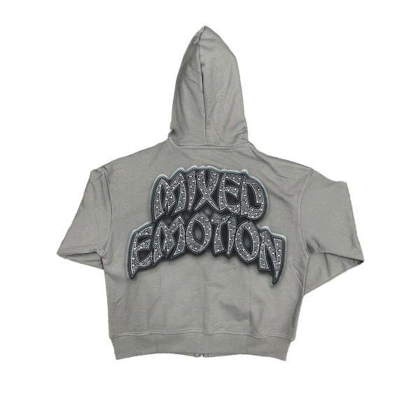 MIXED EMOTION LAST RIDE GREY HOODIE