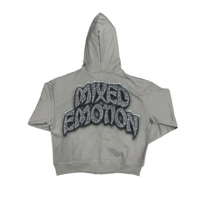 MIXED EMOTION LAST RIDE GREY HOODIE