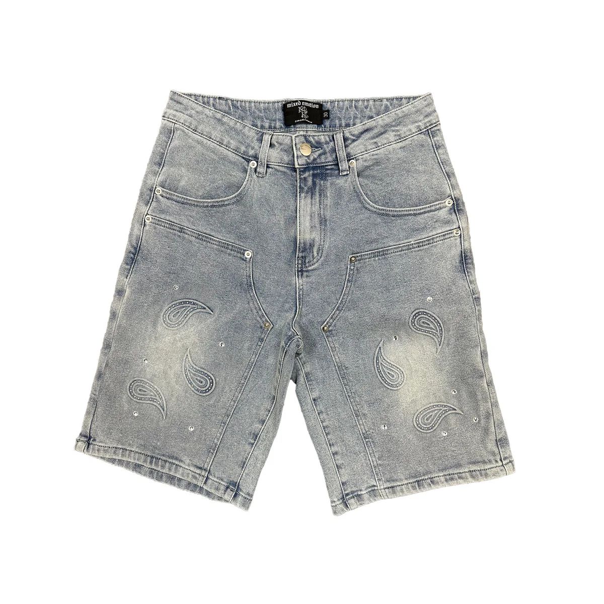 MIXED EMOTION DEMIN BLUE SHORT